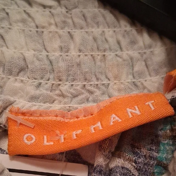 Women's Brand New Oliphant High Neck Vibrant Colored Top - Picture 6 of 11